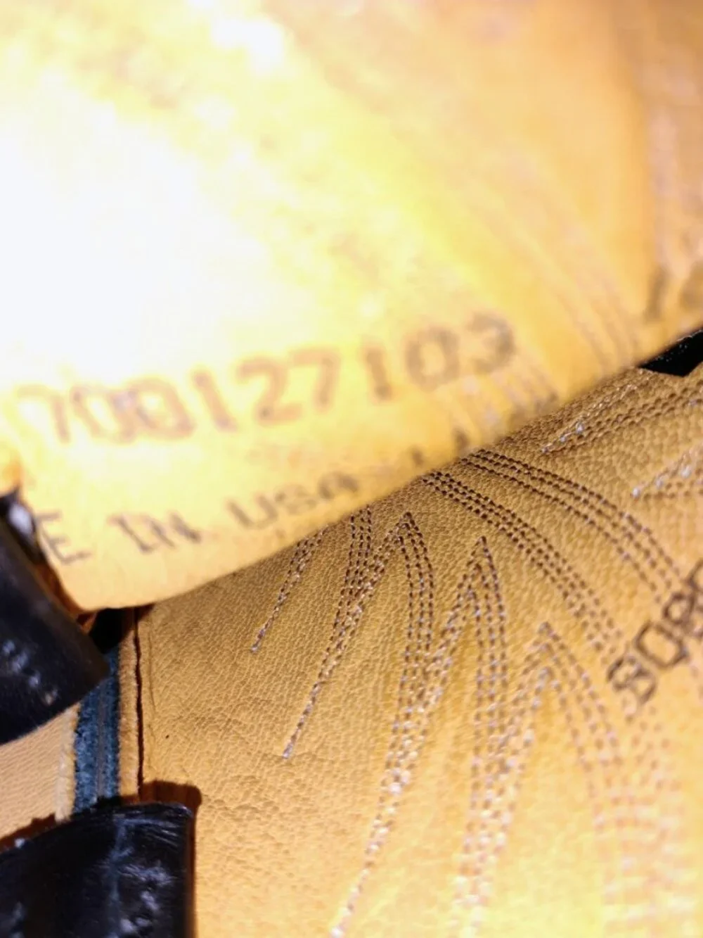 Vintage Nocona Black Leather Cowboy Boots - Pointed Toe Size 10.5